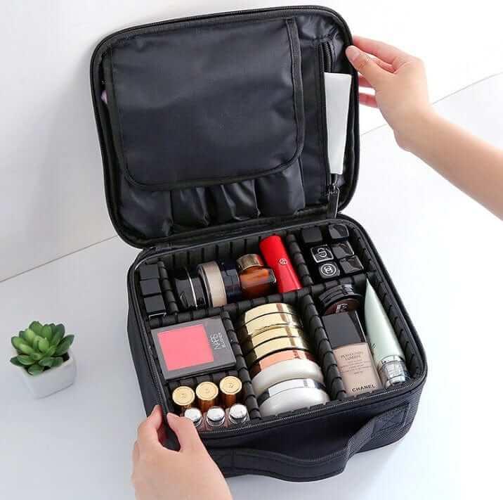 Travel Makeup Train Case Professional Makeup Case - hairandbeauty