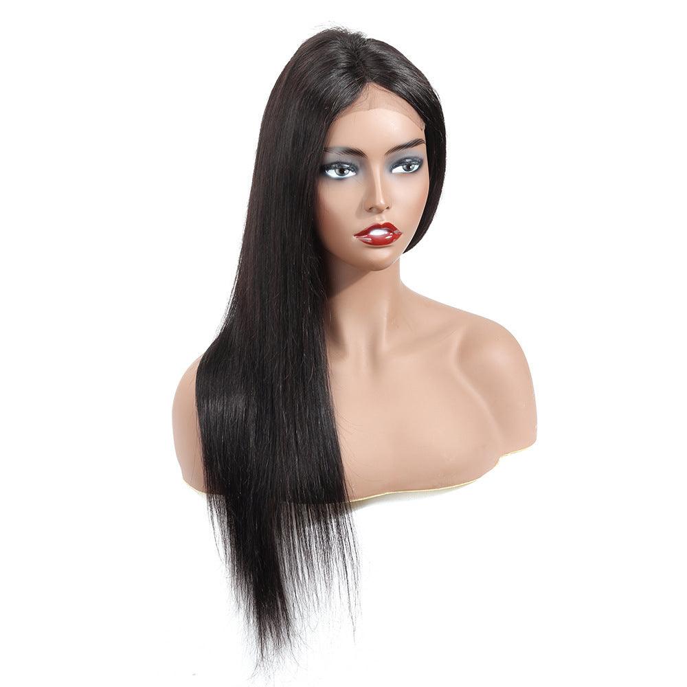 Lace real human hair wig headgear - hairandbeauty