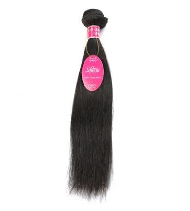 Real human hair straight wave human hair hair curtain natural color wig hair extension - hairandbeauty