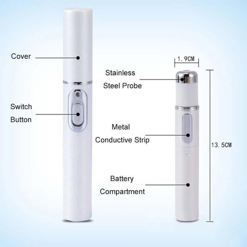 Blue Light Therapy Acne Laser Pen - hairandbeauty