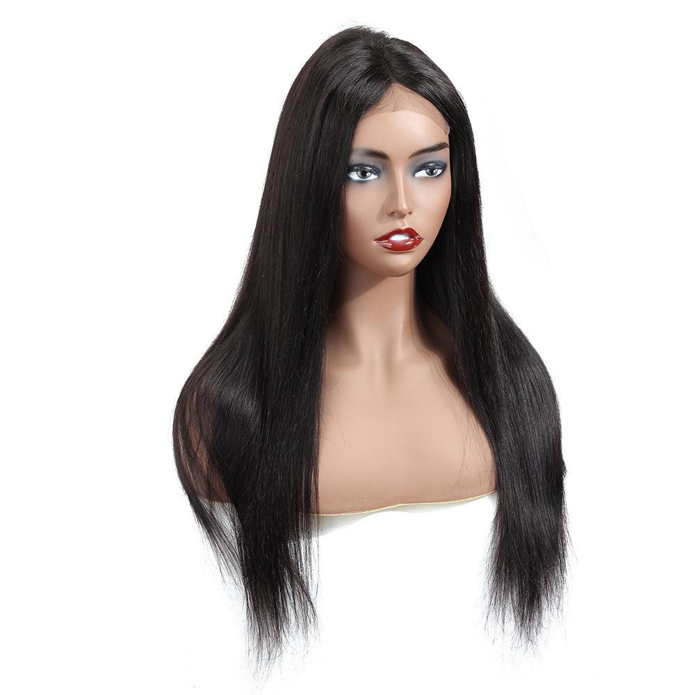 Lace real human hair wig headgear - hairandbeauty