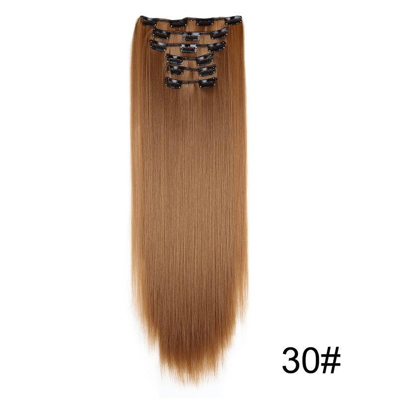 Wig Extensions 6-piece Set Long Straight Hair - hairandbeauty