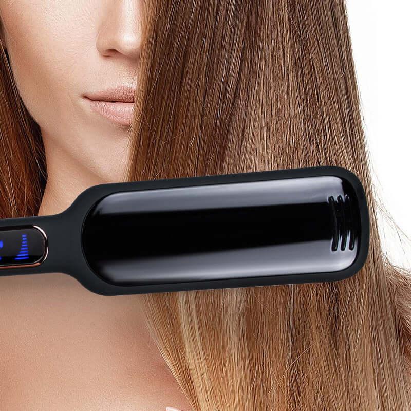 Cross-border exclusive lcd display hair care straightener - hairandbeauty