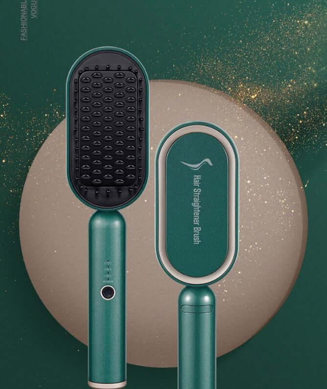 Hair Straightener Brush Hair Styling Tools - hairandbeauty