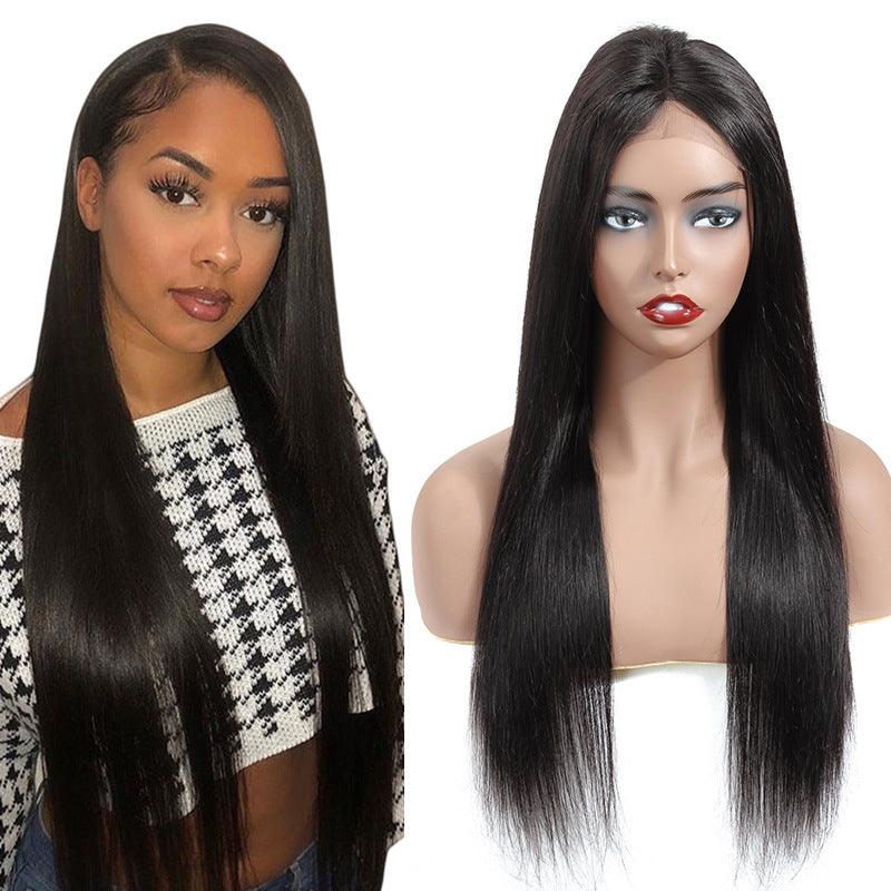 Lace real human hair wig headgear - hairandbeauty