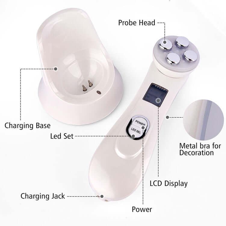 Multifunctional skin rejuvenation care instrument qi - hairandbeauty