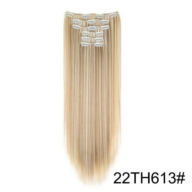 Wig Extensions 6-piece Set Long Straight Hair - hairandbeauty