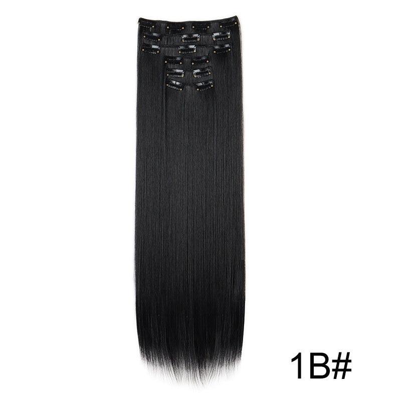 Wig Extensions 6-piece Set Long Straight Hair - hairandbeauty