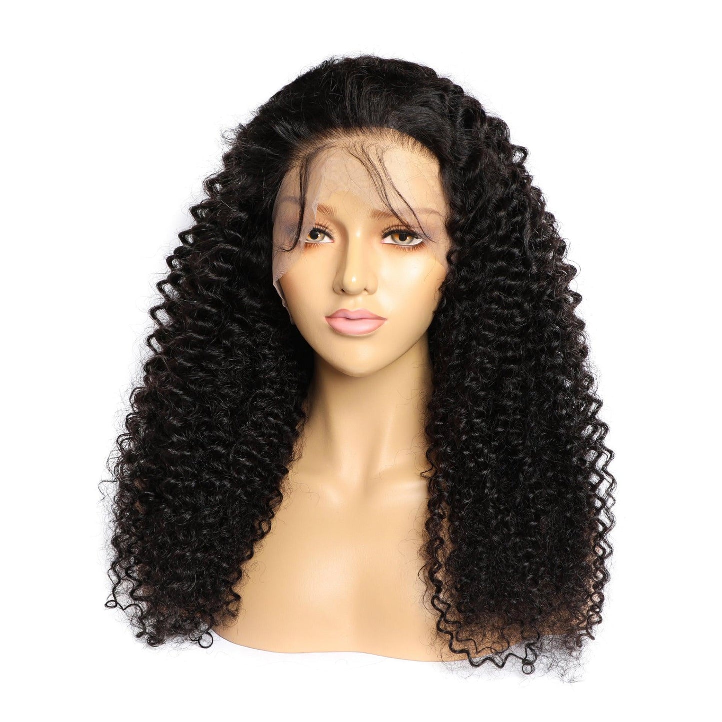 Curly Human Hair Wig Lace Hair Products - hairandbeauty