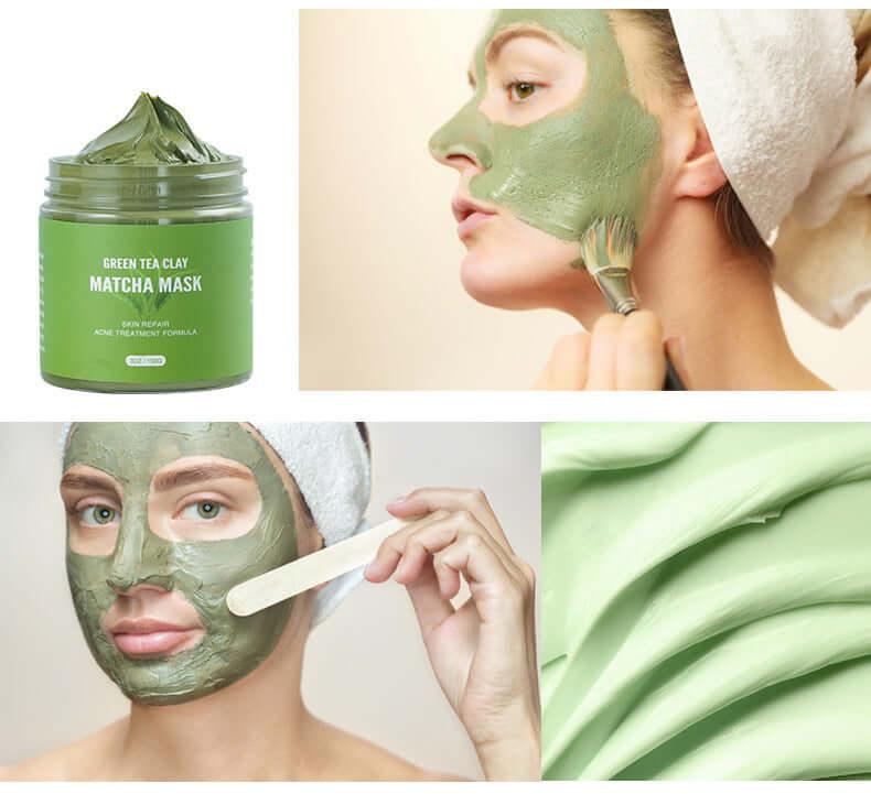 Matcha Mud Mask | Green Tea Refreshing Mud for Skincare - hairandbeauty