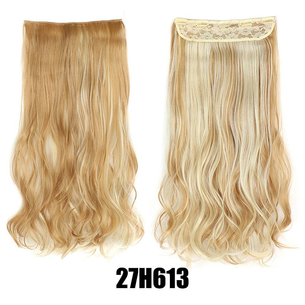 Big Wavy Long Curly Hair Extensions Naturally Fluffy And No Trace - hairandbeauty