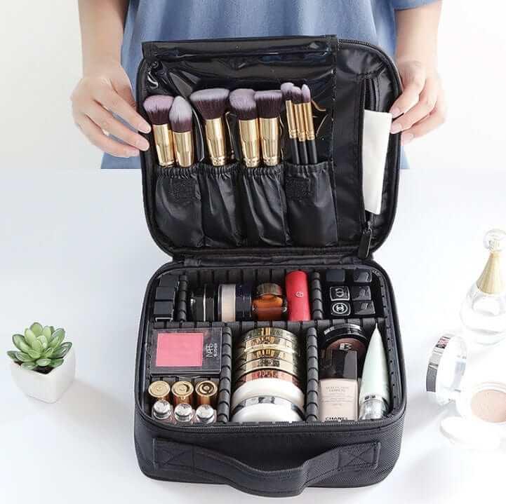 Travel Makeup Train Case Professional Makeup Case - hairandbeauty