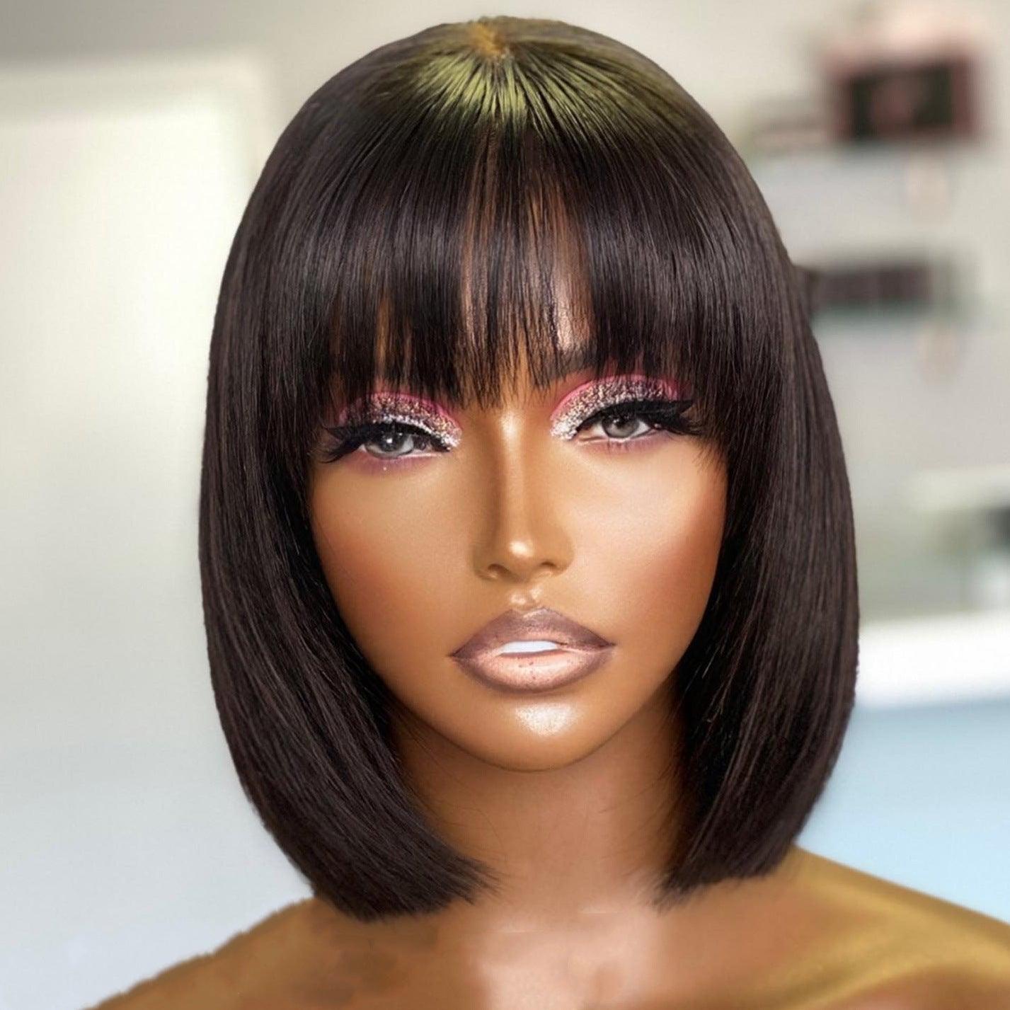 Human hair lace wig Su Bob's - hairandbeauty