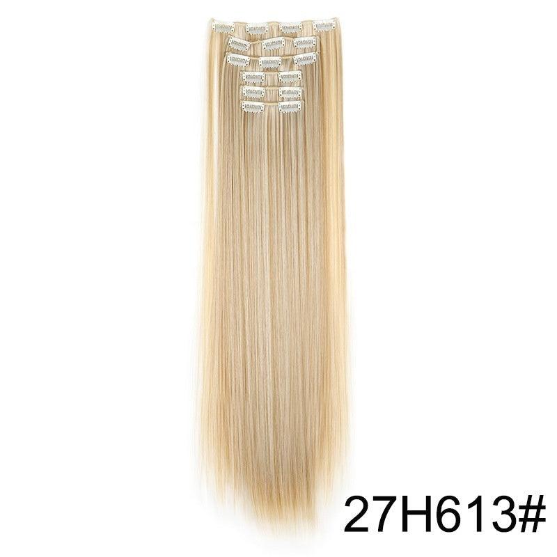 Wig Extensions 6-piece Set Long Straight Hair - hairandbeauty