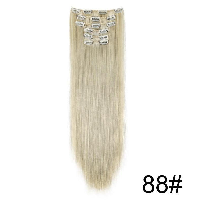 Wig Extensions 6-piece Set Long Straight Hair - hairandbeauty