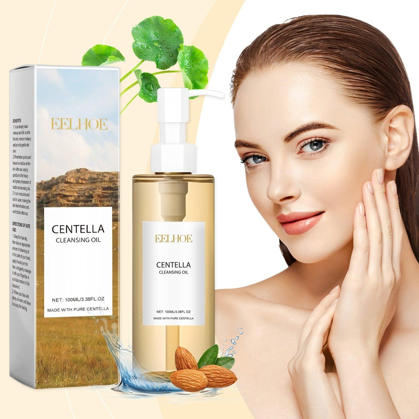 Centella Asiatica Light Cleansing Oil Refreshing And Gentle - hairandbeauty