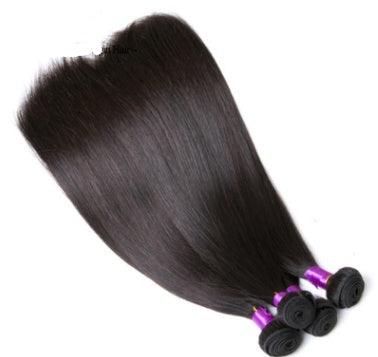 Human hair straight hair Brazilin human straight hair Brazil hot sale natural color - hairandbeauty