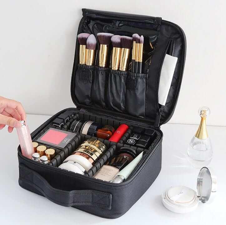 Travel Makeup Train Case Professional Makeup Case - hairandbeauty