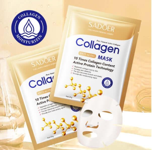 Anti-wrinkle Collagen Face Mask Moisturizing - hairandbeauty