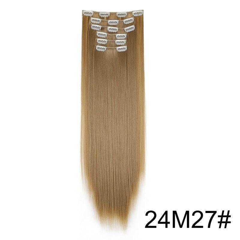 Wig Extensions 6-piece Set Long Straight Hair - hairandbeauty