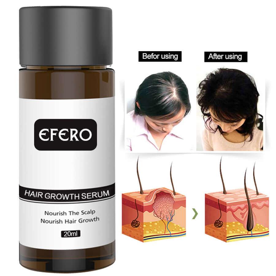 Efero hair growth fluid for natural hair restore or growth - hairandbeauty