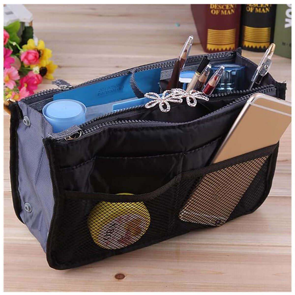 13 pockets large handbag organizer With Pockets Large– hairandbeauty - hairandbeauty