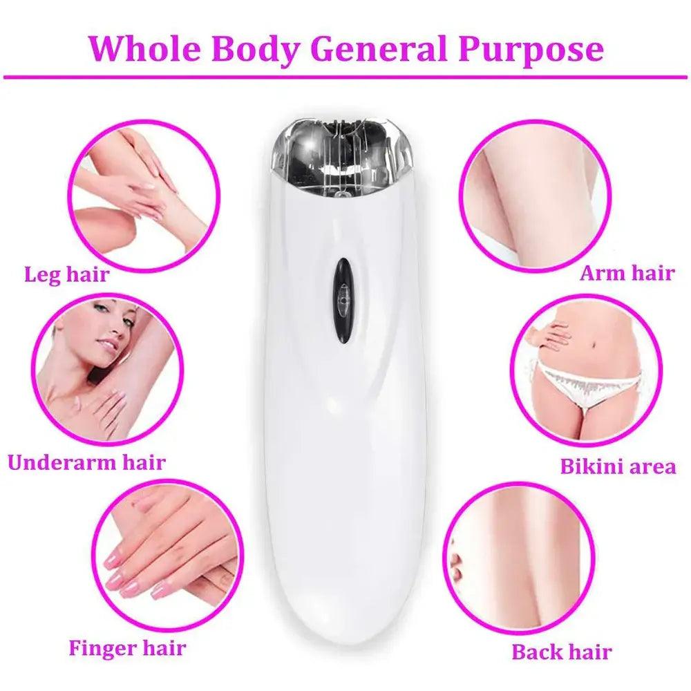 Portable Electric Pull Tweezer Device Women Hair Removal - hairandbeauty