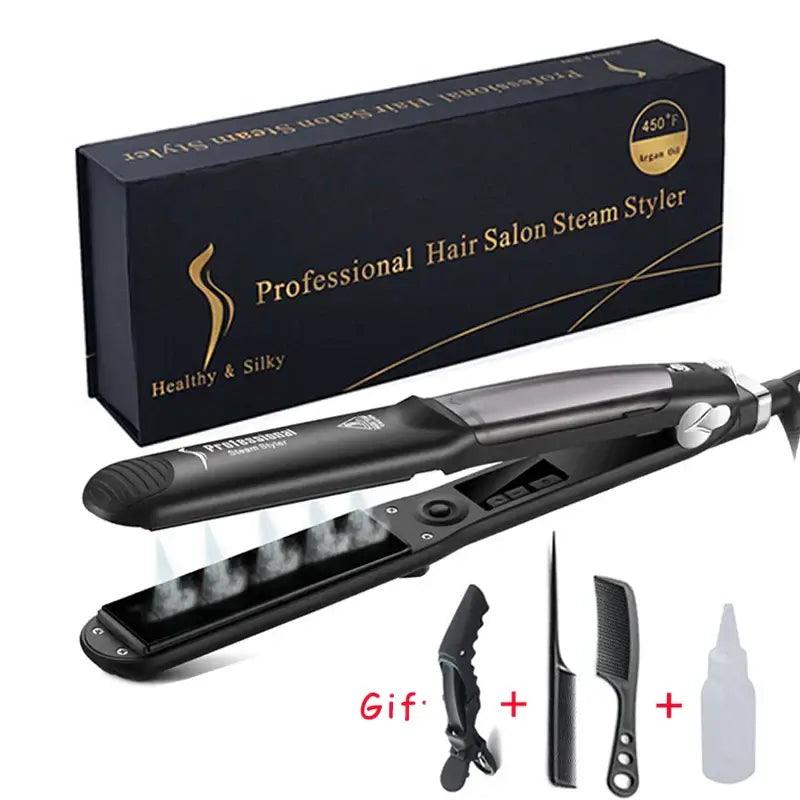 Hair Straightener Professional 6 Gear Temperature - hairandbeauty