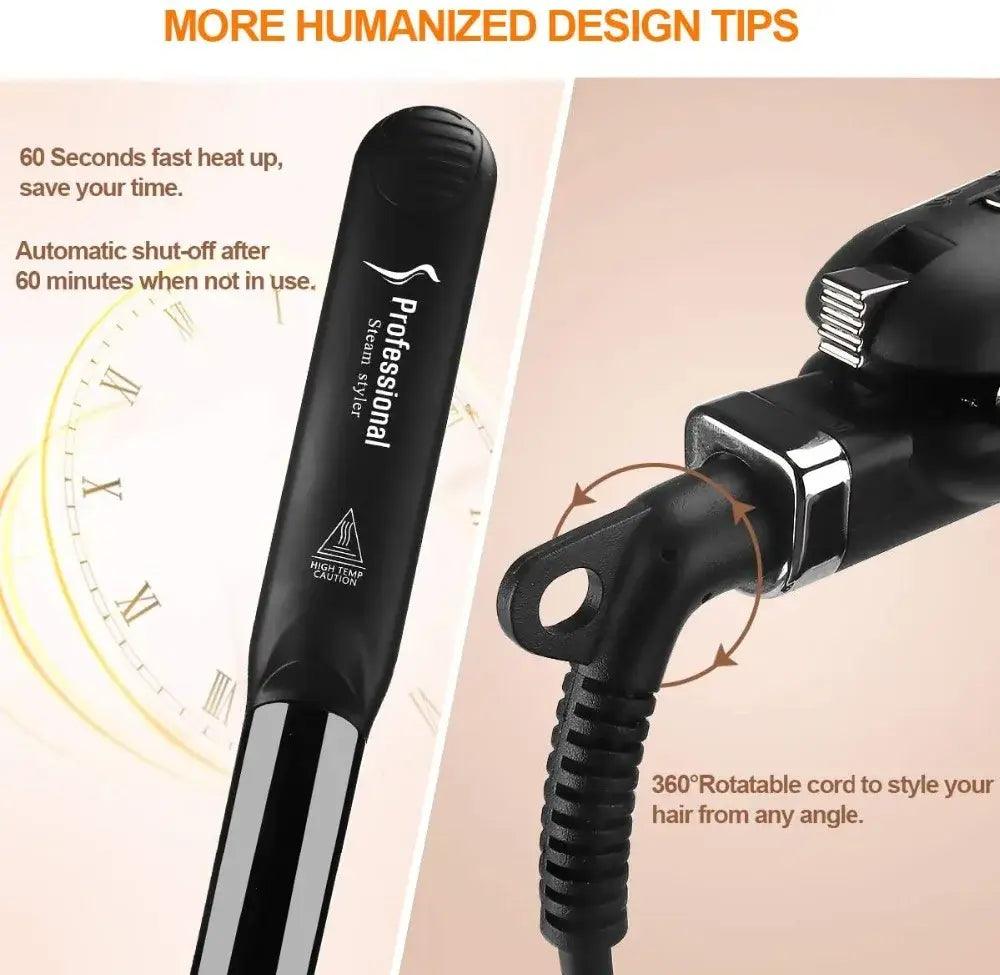 Hair Straightener Professional 6 Gear Temperature - hairandbeauty