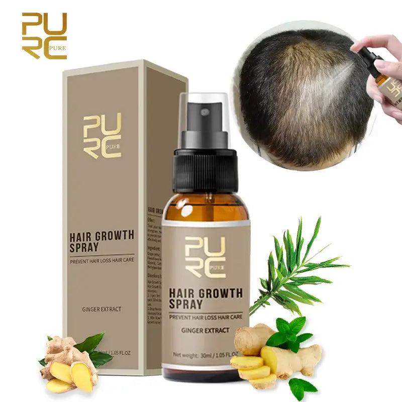 PURC Ginger Extract Hair Serum Spray - hairandbeauty