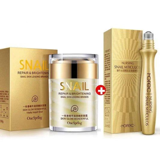 Skincare Set Snail Cream Collagen Cream Anti Aging - hairandbeauty