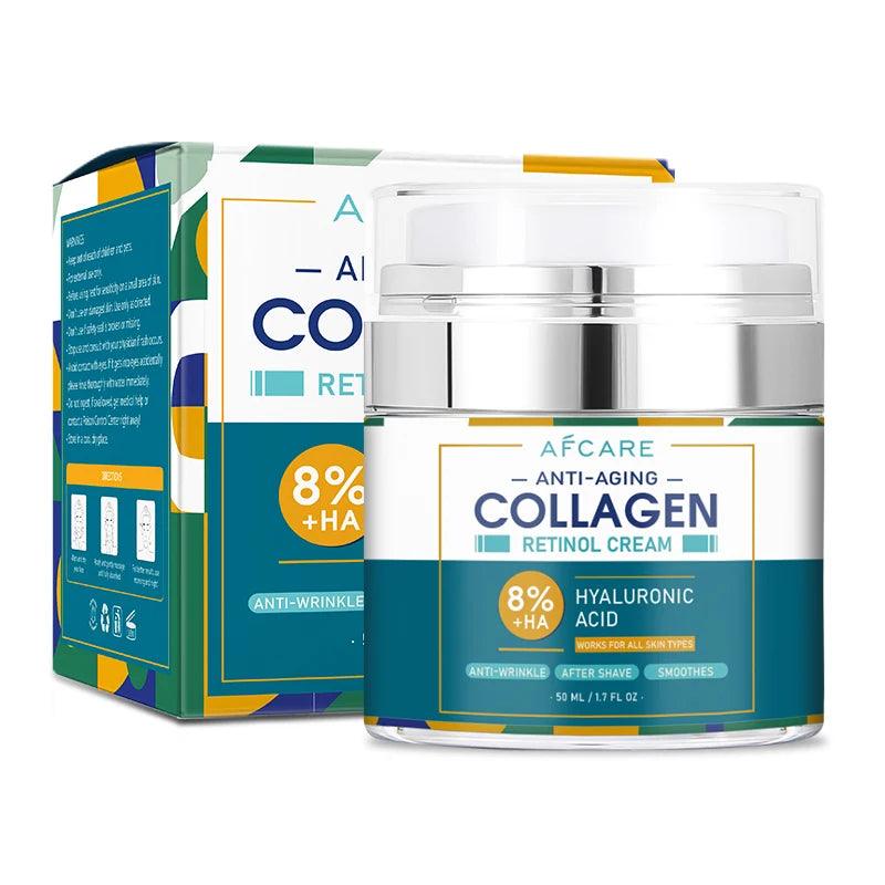 Instant Face Moisturizer Collagen Retinol Cream - hairandbeauty