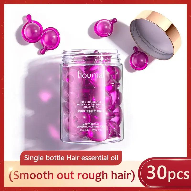 30Pcs Hair Rose Essential Oil Treatment - hairandbeauty