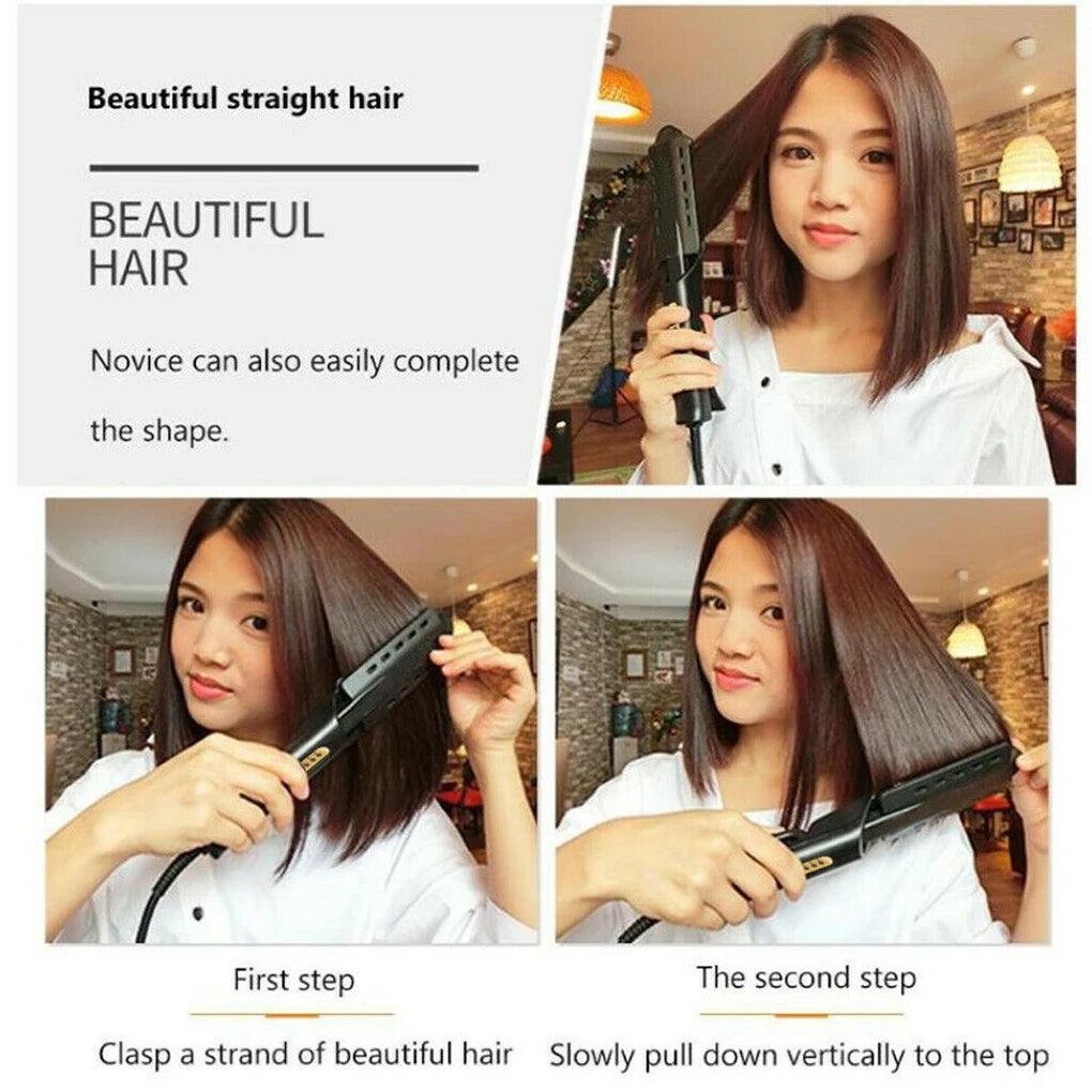 -Gear temperature adjustment hair straightner - hairandbeauty