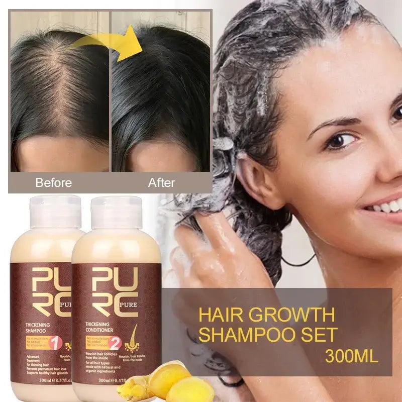 PURC Hair Shampoo and Conditioner - hairandbeauty