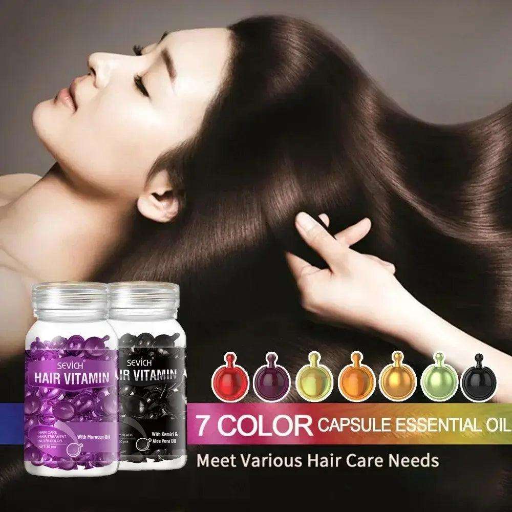 30pcsbag Hair Vitamin Capsule Keratin Oil Specification - hairandbeauty