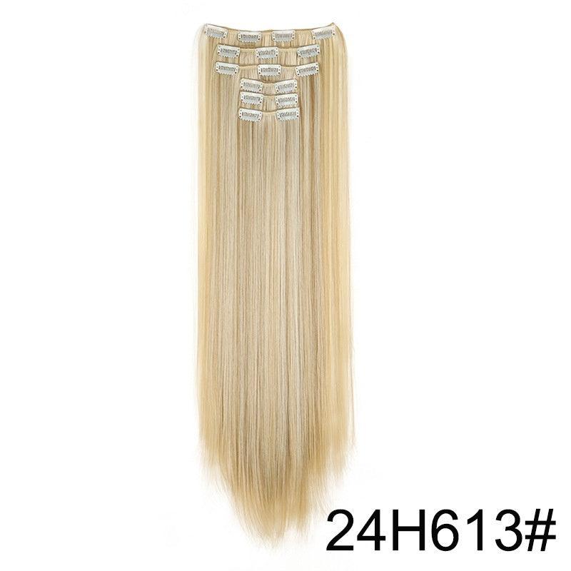 Wig Extensions 6-piece Set Long Straight Hair - hairandbeauty