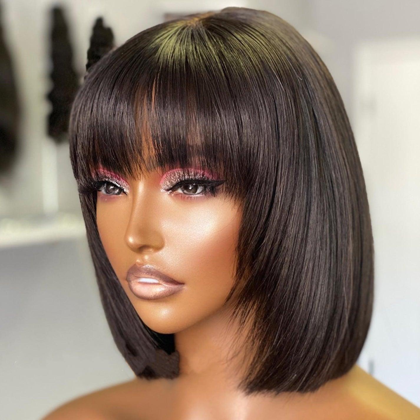 Human hair lace wig Su Bob's - hairandbeauty