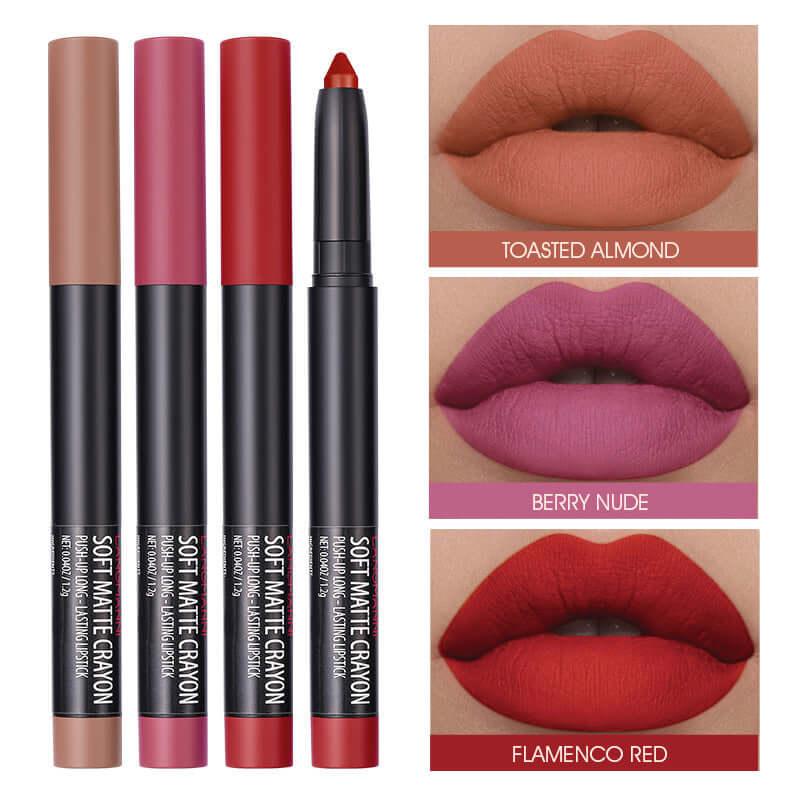 Langmanni Makeup Matte Lipsticks Set lipstick pen set - hairandbeauty