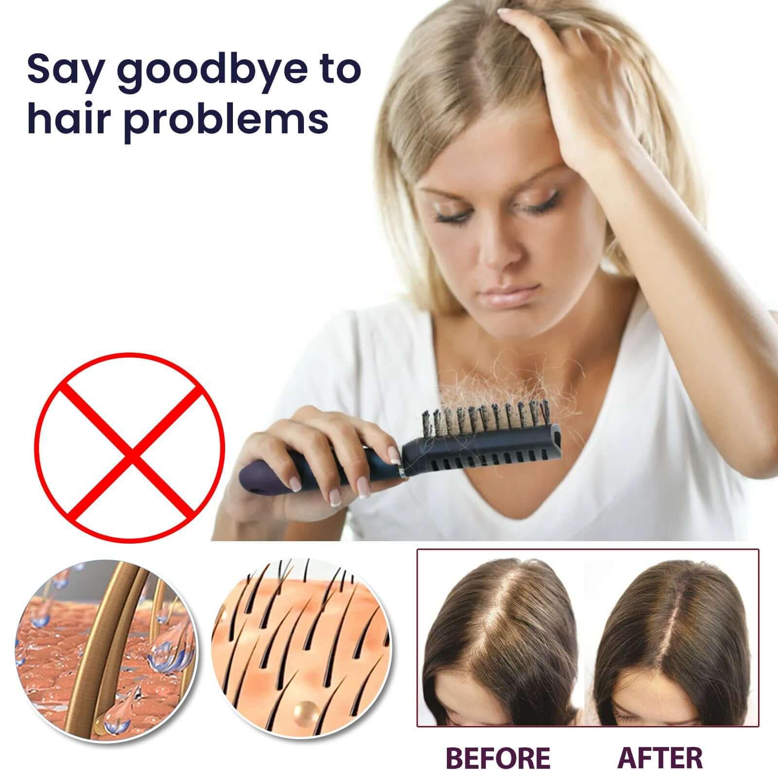 Hair Growth Spray Moisturizes Damaged Hair restore - hairandbeauty