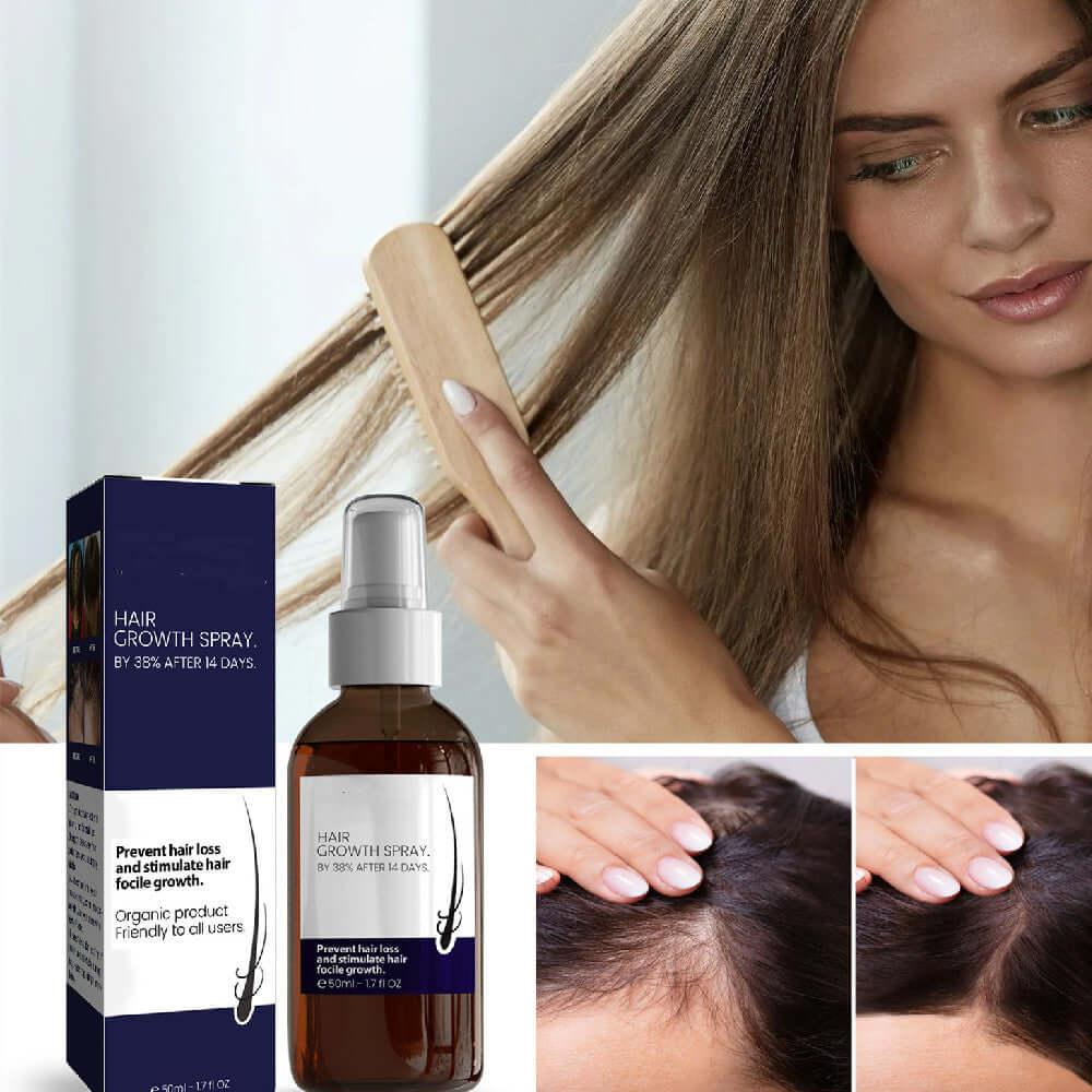 Hair Growth Spray Moisturizes Damaged Hair restore - hairandbeauty