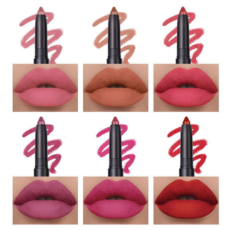 Langmanni Makeup Matte Lipsticks Set lipstick pen set - hairandbeauty