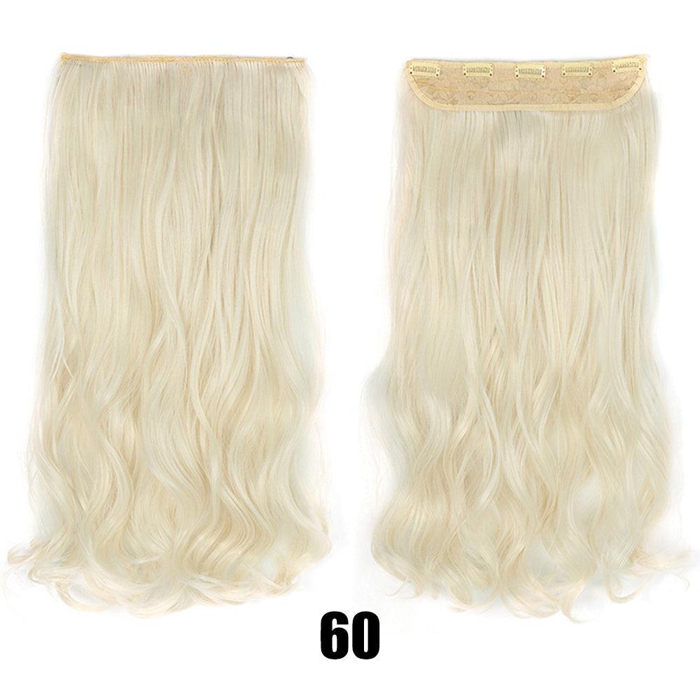 Big Wavy Long Curly Hair Extensions Naturally Fluffy And No Trace - hairandbeauty