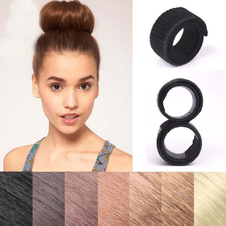 Magic French Twist Magic Hair Bun Maker Hair Tie Elastic - hairandbeauty