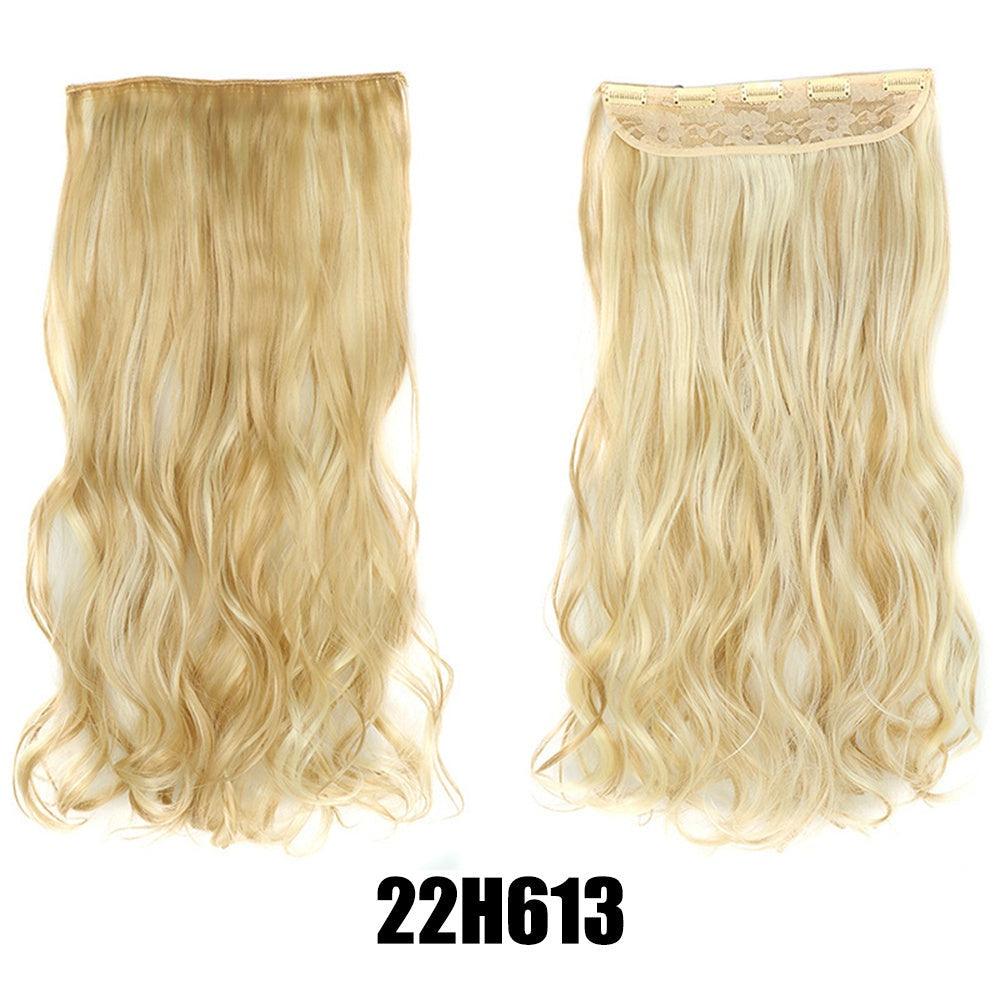 Big Wavy Long Curly Hair Extensions Naturally Fluffy And No Trace - hairandbeauty