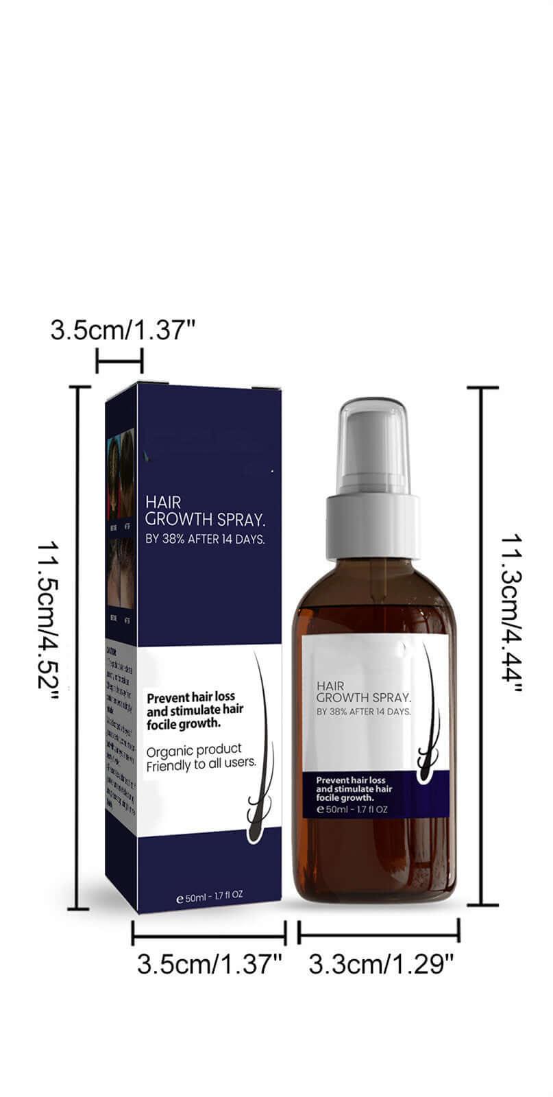 Hair Growth Spray Moisturizes Damaged Hair restore - hairandbeauty