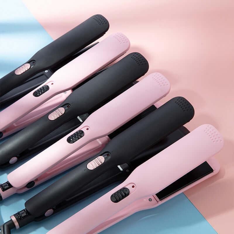 Electric Hair Straightener Hair Curler And Straightener Dual - hairandbeauty