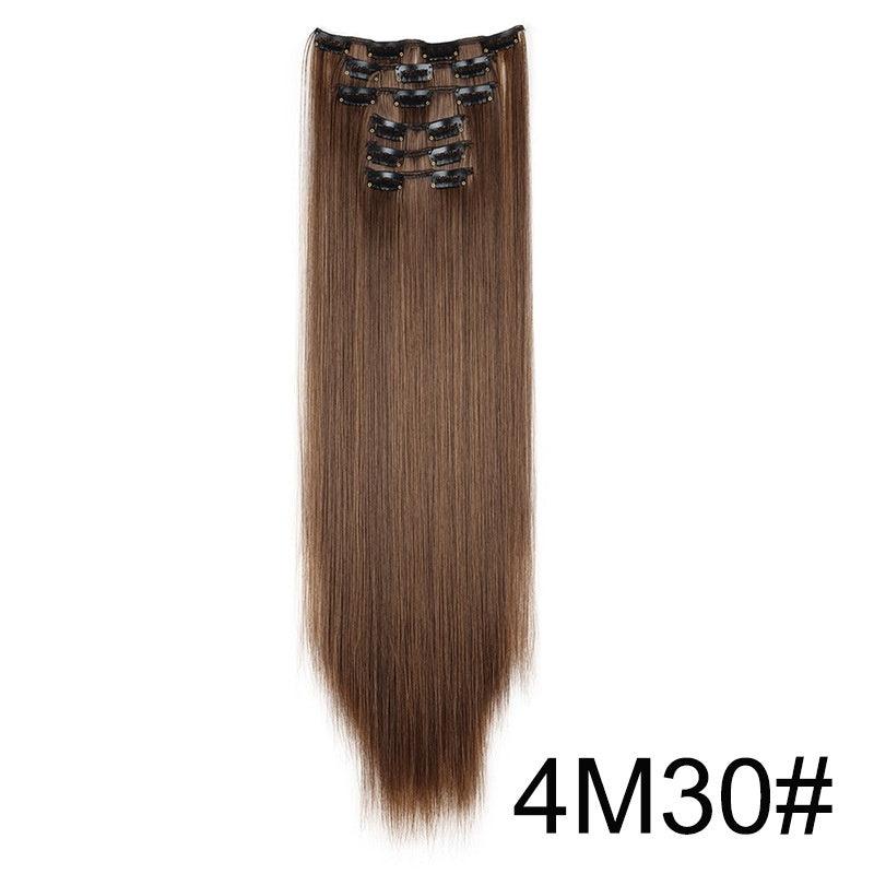 Wig Extensions 6-piece Set Long Straight Hair - hairandbeauty