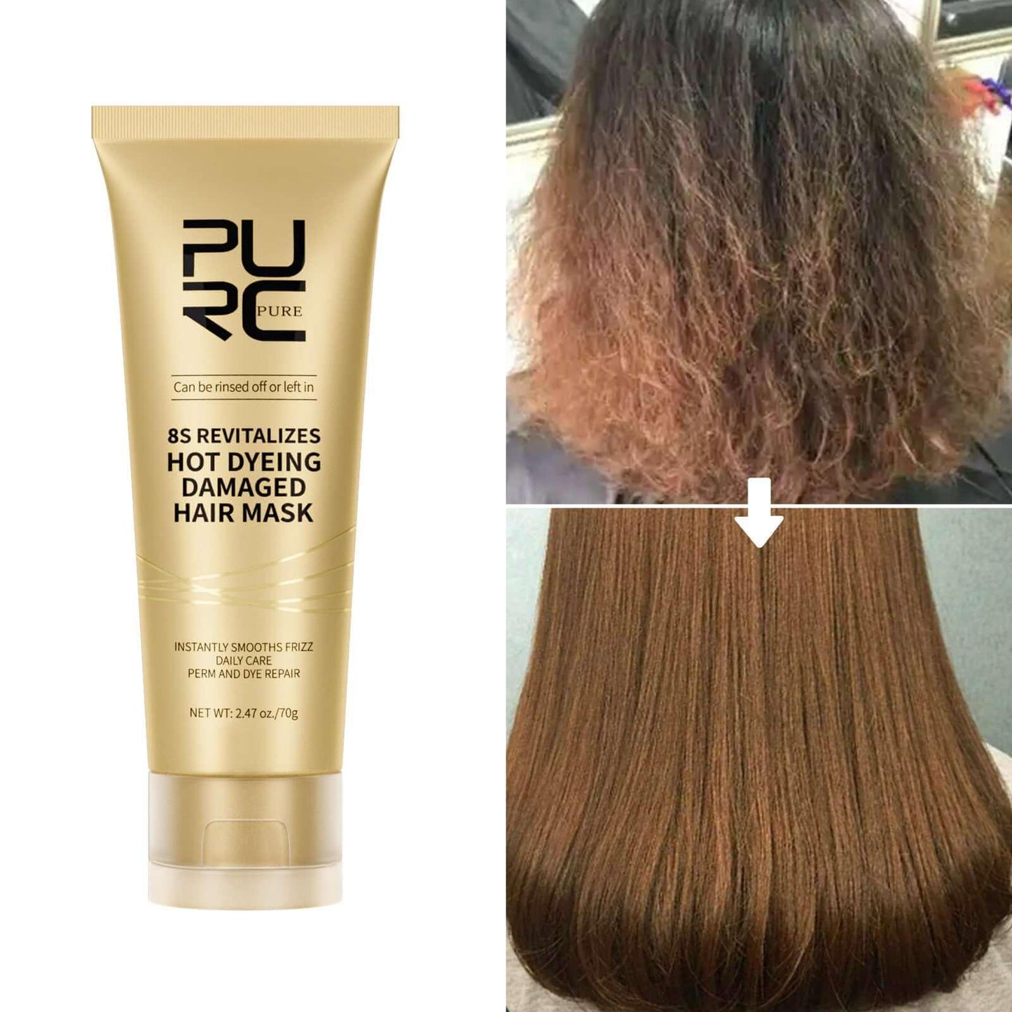 Coke Hair Restoration Soft Repair Non-steamed Wash-free Fluffy Mask - hairandbeauty