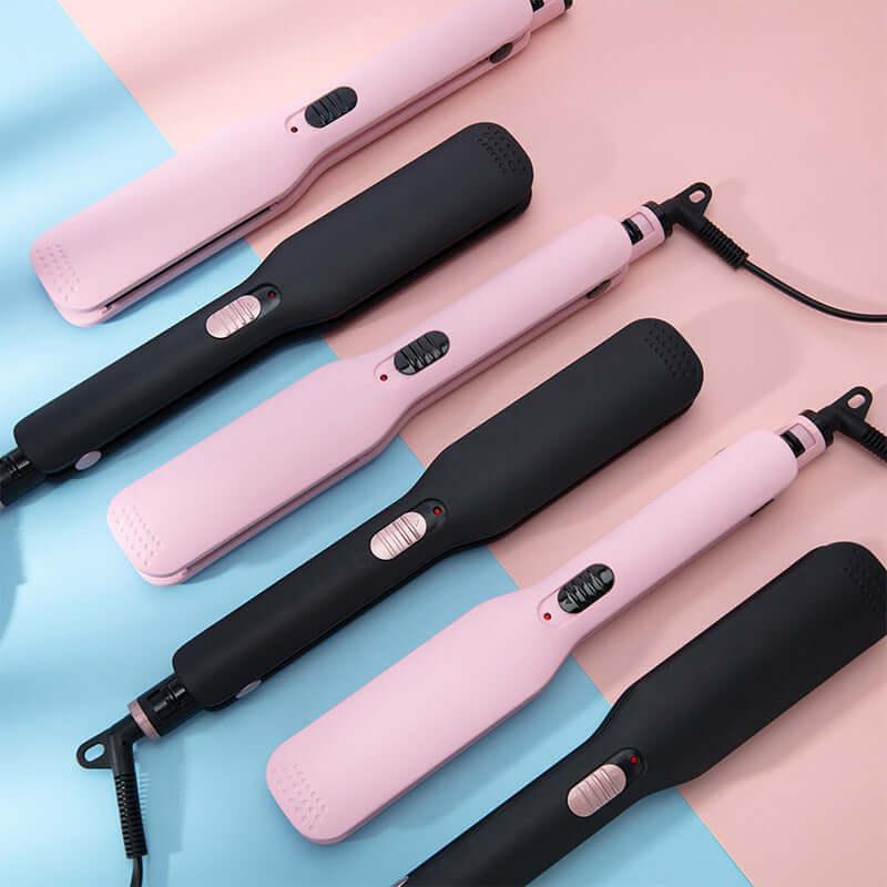 Electric Hair Straightener Hair Curler And Straightener Dual - hairandbeauty